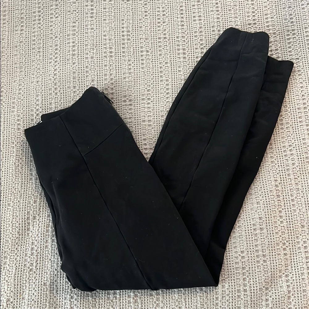 Good American Skinny The Boss Black Pants